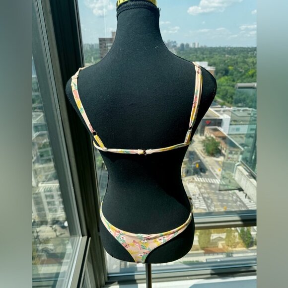🆕 LOVE & LEMONS 🧿 NWOT Antigua Knot Thong Bikini Set - Size Small - Picture 7 of 16